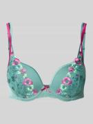 Beha met bloemenstitching, model 'Lizelot'