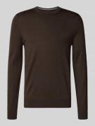 Regular fit pullover van wolmix