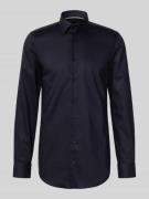 Slim fit zakelijk overhemd met extra lange mouwen, model 'HANK'