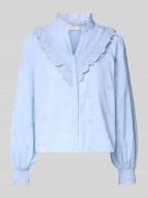 Regular fit blouse met ruches, model 'Degas'