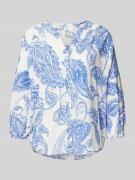 Regular fit tuniek met 3/4-mouwen