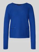 Gebreide pullover met ronde hals