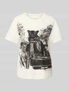 T-shirt met ronde hals