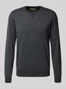 Gebreide pullover met ronde hals, model 'Bruton'