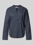 Regular fit tuniekblouse van puur katoen