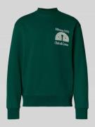 Sweatshirt met labelstitching