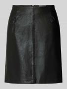 Minirok in leerlook, model 'KATE'