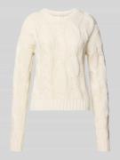 Regular fit pullover in gebreide look, model 'Finn'