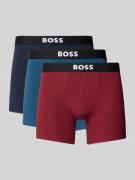Regular fit broek van katoenmix