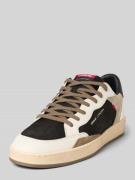 Sneakers van leer met vetersluiting, model 'CHELSEA'