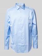 Regular fit zakelijk overhemd van satijn