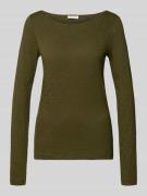 Regular fit shirt met lange mouwen van puur katoen