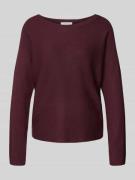 Gebreide pullover met ronde hals