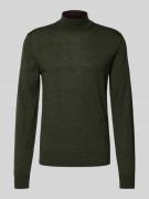 Gebreide pullover met ronde hals