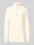 Gebreide pullover met schipperskraag