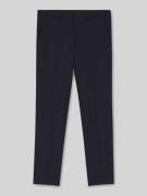Slim fit pantalon van wolmix, model 'HESTEN'