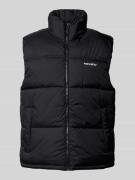 Bodywarmer met opstaande kraag