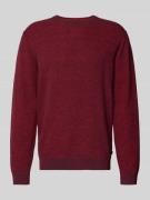 Regular fit gebreide pullover van zuiver katoen