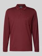 Regular fit poloshirt met borstzak
