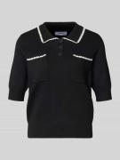 Regular fit poloshirt met borstzakken, model 'POLKA'