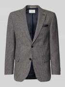 Regular fit 2-knoops colbert met wol, model 'Theo'