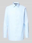 Regular fit zakelijk overhemd met kentkraag