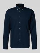 Regular fit vrijetijdsoverhemd van puur katoen