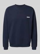 Sweatshirt met labelprint, model 'Cane Pho Crew'