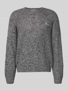 Gebreide pullover met ronde hals
