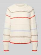 Regular fit gebreide pullover met raglanmouwen, model 'NELIA'