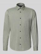 Slim fit vrijetijdsoverhemd met kentkraag