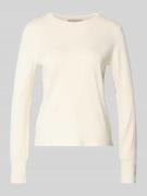 Gebreide pullover met ronde hals