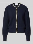 Comfort fit gebreid jack van wolmix met kasjmier, model 'IDEAS'