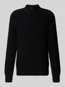Wollen pullover met structuurmotief, model 'Chunky'
