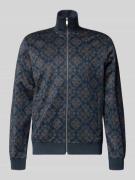 Sweatjack met opstaande kraag