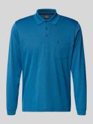 Regular fit poloshirt met borstzak