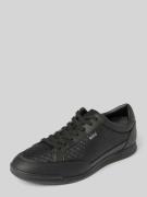 Lage sneakers met structuurmotief, model 'NITAN'