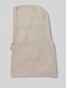 Bivakmuts van puur kasjmier in gebreide look