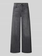 Wide leg jeans met 5-pocketmodel, model 'Dicte'