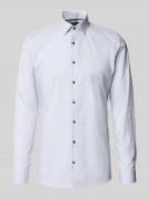 Super slim fit zakelijk overhemd met kentkraag