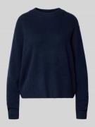 Kasjmier pullover met ribboorden