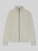 Regular fit sweatjack van puur katoen