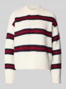 Regular fit gebreide pullover met alpaca