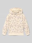 Regular fit hoodie van katoenmix