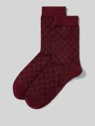 Sokken met ribboord in een set van 2 paar