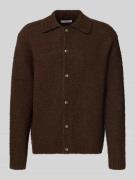 Regular fit gebreid jack van wolmix, model 'LOYD'