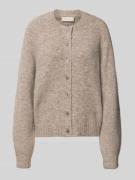 Regular fit jack met wol, model 'Luisa'