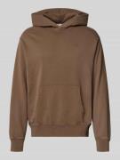 Hoodie met labelstitching, model 'THE AUTHENTIC HOODIE'