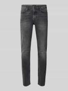 Slim fit jeans van katoenmix, model 'DELAWARE'