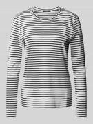 Regular fit shirt met lange mouwen in gebreide look